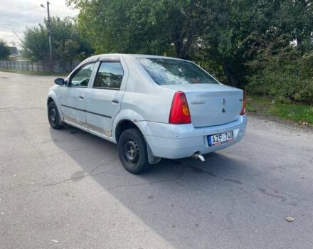 Рено Логан 2007 в Каменское - Днепродзержинск на Automoto.ua Серый Рено Логан, объемом двигателя 1.4 л и пробегом 175 тыс. км за 1500 $, фото 6 на Automoto.ua