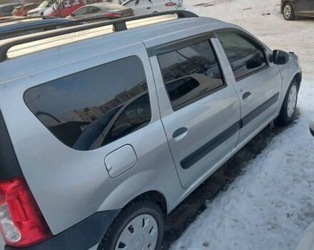 Серый Рено Логан, объемом двигателя 1.6 л и пробегом 194 тыс. км за 5100 $, фото 1 на Automoto.ua