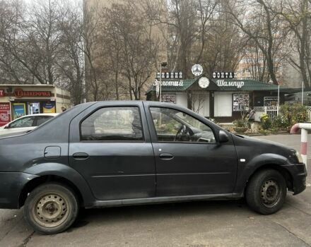 Серый Рено Логан, объемом двигателя 1.4 л и пробегом 200 тыс. км за 1699 $, фото 1 на Automoto.ua