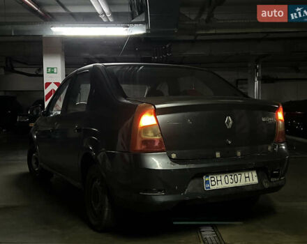 Серый Рено Логан, объемом двигателя 1.39 л и пробегом 220 тыс. км за 1800 $, фото 4 на Automoto.ua