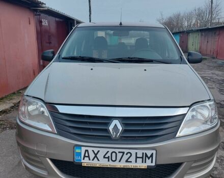 Серый Рено Логан, объемом двигателя 1.4 л и пробегом 110 тыс. км за 3800 $, фото 1 на Automoto.ua