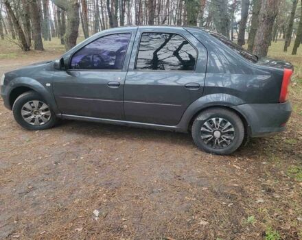 Серый Рено Логан, объемом двигателя 1.4 л и пробегом 211 тыс. км за 2499 $, фото 5 на Automoto.ua