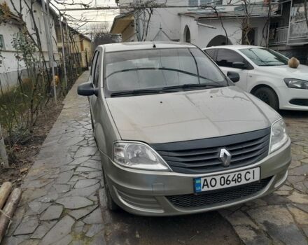 Серый Рено Логан, объемом двигателя 1.4 л и пробегом 169 тыс. км за 3083 $, фото 1 на Automoto.ua