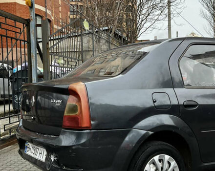 Серый Рено Логан, объемом двигателя 1.39 л и пробегом 220 тыс. км за 1500 $, фото 6 на Automoto.ua