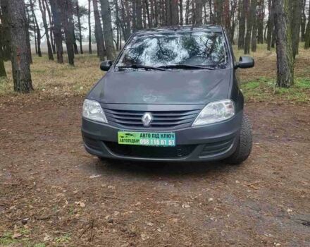 Серый Рено Логан, объемом двигателя 1.4 л и пробегом 211 тыс. км за 2499 $, фото 3 на Automoto.ua