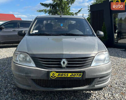 Серый Рено Логан, объемом двигателя 1.39 л и пробегом 218 тыс. км за 2900 $, фото 1 на Automoto.ua
