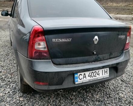 Серый Рено Логан, объемом двигателя 1.4 л и пробегом 250 тыс. км за 3200 $, фото 4 на Automoto.ua