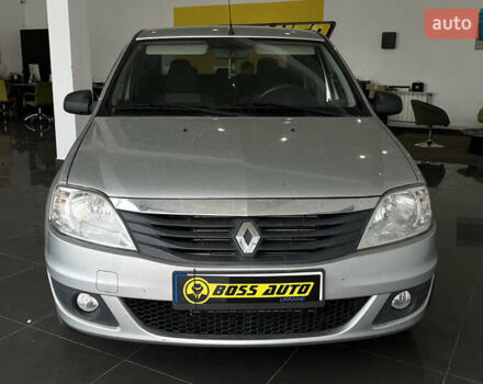 Серый Рено Логан, объемом двигателя 1.39 л и пробегом 157 тыс. км за 4700 $, фото 1 на Automoto.ua