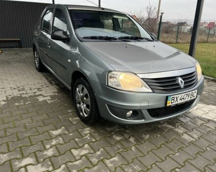 Серый Рено Логан, объемом двигателя 1.5 л и пробегом 241 тыс. км за 4600 $, фото 5 на Automoto.ua
