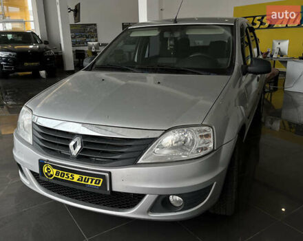 Серый Рено Логан, объемом двигателя 1.39 л и пробегом 157 тыс. км за 4700 $, фото 2 на Automoto.ua