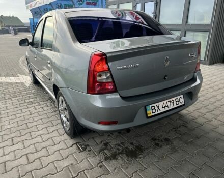 Серый Рено Логан, объемом двигателя 1.5 л и пробегом 241 тыс. км за 4600 $, фото 2 на Automoto.ua