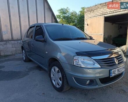 Серый Рено Логан, объемом двигателя 1.39 л и пробегом 168 тыс. км за 4899 $, фото 2 на Automoto.ua