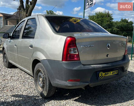 Серый Рено Логан, объемом двигателя 1.39 л и пробегом 218 тыс. км за 2900 $, фото 3 на Automoto.ua