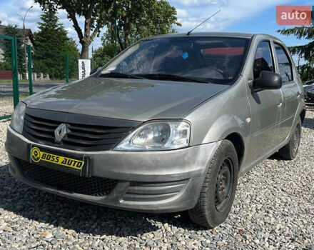 Серый Рено Логан, объемом двигателя 1.39 л и пробегом 218 тыс. км за 2900 $, фото 2 на Automoto.ua