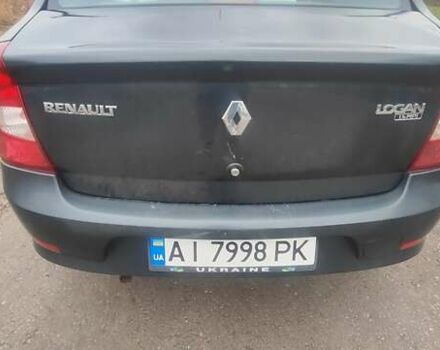 Серый Рено Логан, объемом двигателя 1.39 л и пробегом 250 тыс. км за 3200 $, фото 2 на Automoto.ua