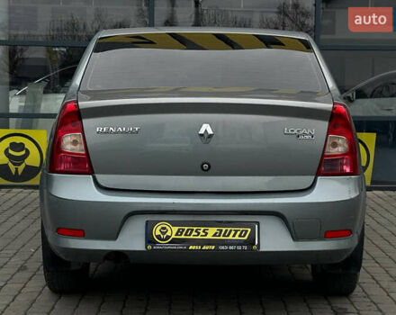 Серый Рено Логан, объемом двигателя 1.39 л и пробегом 196 тыс. км за 4500 $, фото 5 на Automoto.ua