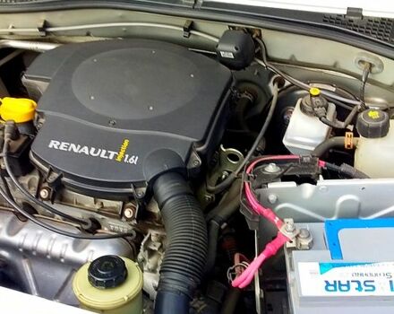 Серый Рено Логан, объемом двигателя 1.6 л и пробегом 36 тыс. км за 6700 $, фото 2 на Automoto.ua