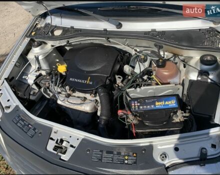 Серый Рено Логан, объемом двигателя 1.4 л и пробегом 331 тыс. км за 3500 $, фото 5 на Automoto.ua