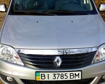 Серый Рено Логан, объемом двигателя 1.6 л и пробегом 36 тыс. км за 6700 $, фото 4 на Automoto.ua