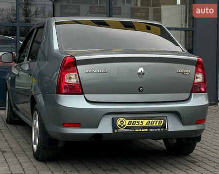 Серый Рено Логан, объемом двигателя 1.39 л и пробегом 196 тыс. км за 4500 $, фото 4 на Automoto.ua