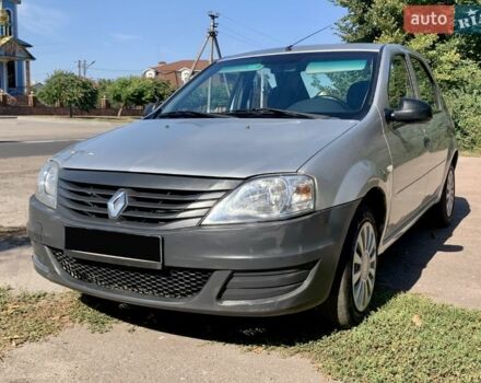 Серый Рено Логан, объемом двигателя 1.4 л и пробегом 331 тыс. км за 3500 $, фото 16 на Automoto.ua