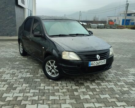 Серый Рено Логан, объемом двигателя 1.4 л и пробегом 200 тыс. км за 1499 $, фото 1 на Automoto.ua
