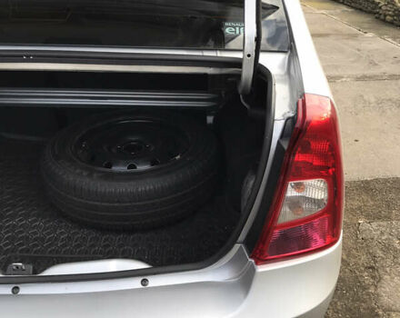 Серый Рено Логан, объемом двигателя 1.6 л и пробегом 108 тыс. км за 6700 $, фото 13 на Automoto.ua