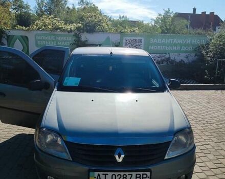 Серый Рено Логан, объемом двигателя 1.39 л и пробегом 351 тыс. км за 5500 $, фото 3 на Automoto.ua