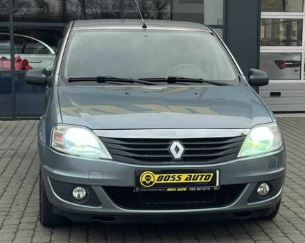 Серый Рено Логан, объемом двигателя 1.4 л и пробегом 196 тыс. км за 4500 $, фото 1 на Automoto.ua