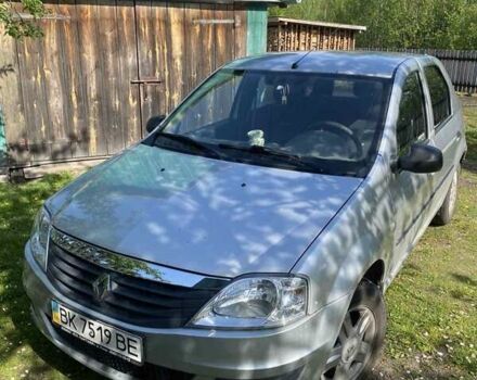 Серый Рено Логан, объемом двигателя 1.6 л и пробегом 119 тыс. км за 4400 $, фото 1 на Automoto.ua