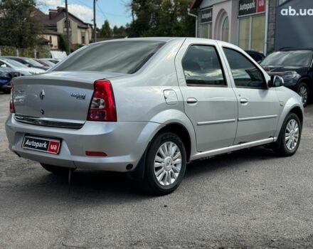 Серый Рено Логан, объемом двигателя 1.6 л и пробегом 263 тыс. км за 5790 $, фото 6 на Automoto.ua