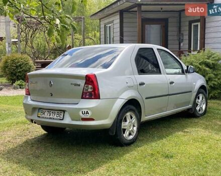Серый Рено Логан, объемом двигателя 1.6 л и пробегом 119 тыс. км за 4400 $, фото 10 на Automoto.ua
