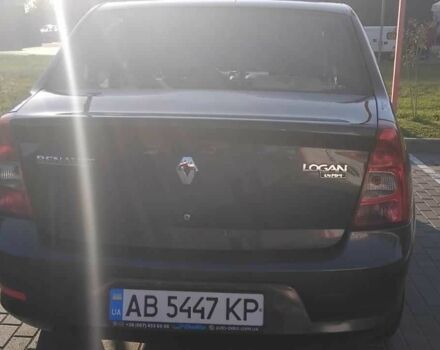 Сірий Рено Логан, об'ємом двигуна 1.4 л та пробігом 192 тис. км за 5500 $, фото 4 на Automoto.ua