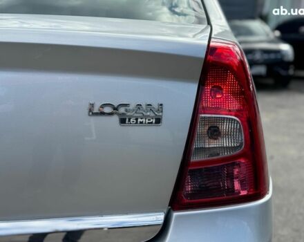 Серый Рено Логан, объемом двигателя 1.6 л и пробегом 263 тыс. км за 5790 $, фото 9 на Automoto.ua