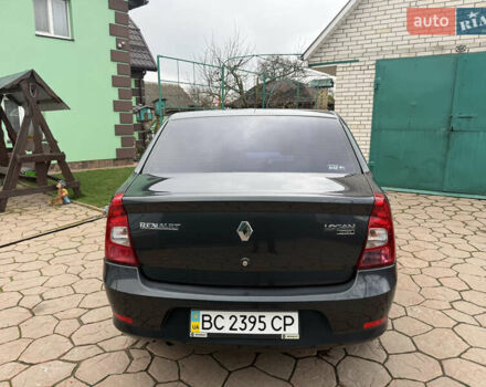 Серый Рено Логан, объемом двигателя 1.6 л и пробегом 115 тыс. км за 5950 $, фото 12 на Automoto.ua