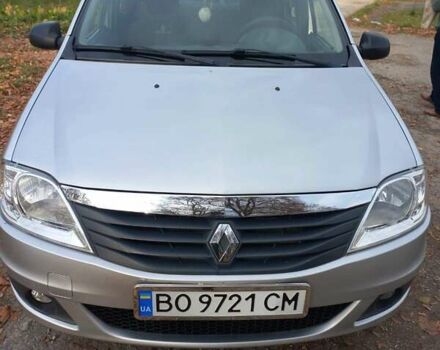 Серый Рено Логан, объемом двигателя 1.39 л и пробегом 95 тыс. км за 5300 $, фото 3 на Automoto.ua