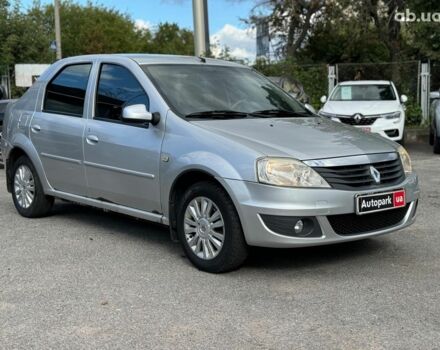 Серый Рено Логан, объемом двигателя 1.6 л и пробегом 263 тыс. км за 5790 $, фото 4 на Automoto.ua