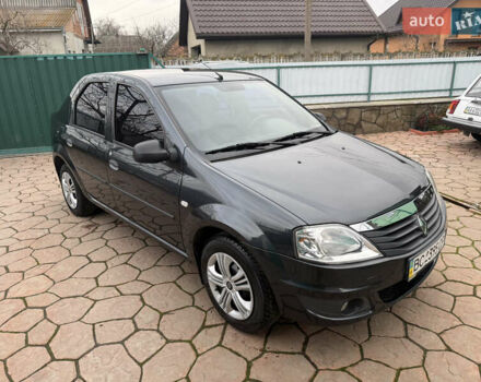 Серый Рено Логан, объемом двигателя 1.6 л и пробегом 115 тыс. км за 5950 $, фото 19 на Automoto.ua