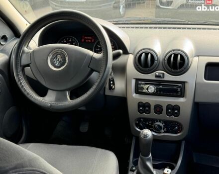 Серый Рено Логан, объемом двигателя 1.6 л и пробегом 263 тыс. км за 5790 $, фото 23 на Automoto.ua
