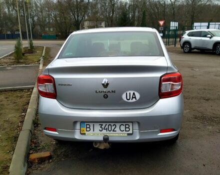 Серый Рено Логан, объемом двигателя 1.1 л и пробегом 195 тыс. км за 4700 $, фото 3 на Automoto.ua