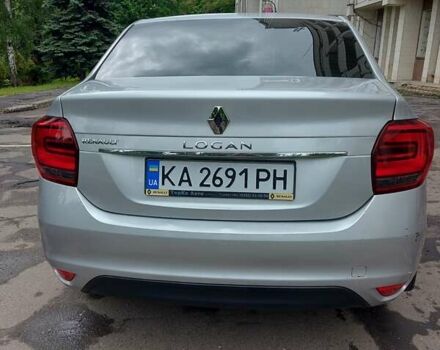 Серый Рено Логан, объемом двигателя 0.9 л и пробегом 93 тыс. км за 7300 $, фото 3 на Automoto.ua