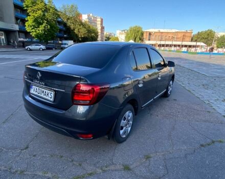 Серый Рено Логан, объемом двигателя 1 л и пробегом 50 тыс. км за 7300 $, фото 2 на Automoto.ua
