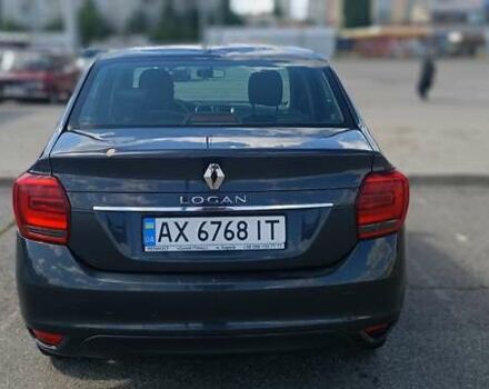 Серый Рено Логан, объемом двигателя 0.9 л и пробегом 147 тыс. км за 6200 $, фото 4 на Automoto.ua