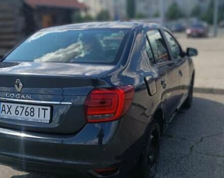 Серый Рено Логан, объемом двигателя 0.9 л и пробегом 147 тыс. км за 6200 $, фото 3 на Automoto.ua