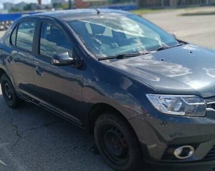 Серый Рено Логан, объемом двигателя 0.9 л и пробегом 147 тыс. км за 6200 $, фото 1 на Automoto.ua