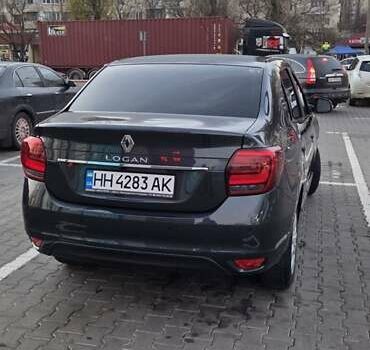 Серый Рено Логан, объемом двигателя 1.46 л и пробегом 79 тыс. км за 10000 $, фото 3 на Automoto.ua