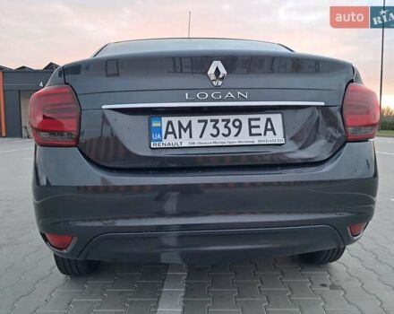 Рено Логан 2021 в Виннице на Automoto.ua Серый Рено Логан, объемом двигателя 0.9 л и пробегом 42 тыс. км за 5850 $, фото 14 на Automoto.ua