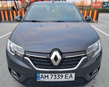 Рено Логан 2021 в Виннице на Automoto.ua Серый Рено Логан, объемом двигателя 0.9 л и пробегом 42 тыс. км за 5850 $, фото 4 на Automoto.ua