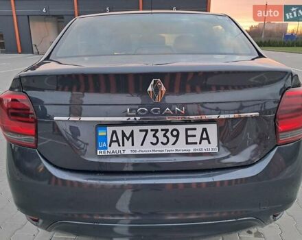 Рено Логан 2021 в Виннице на Automoto.ua Серый Рено Логан, объемом двигателя 0.9 л и пробегом 42 тыс. км за 5850 $, фото 12 на Automoto.ua