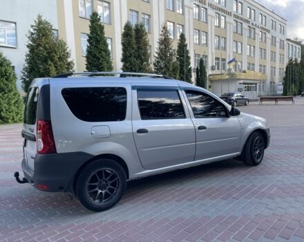 Серый Рено Логан, объемом двигателя 1.6 л и пробегом 205 тыс. км за 5799 $, фото 1 на Automoto.ua